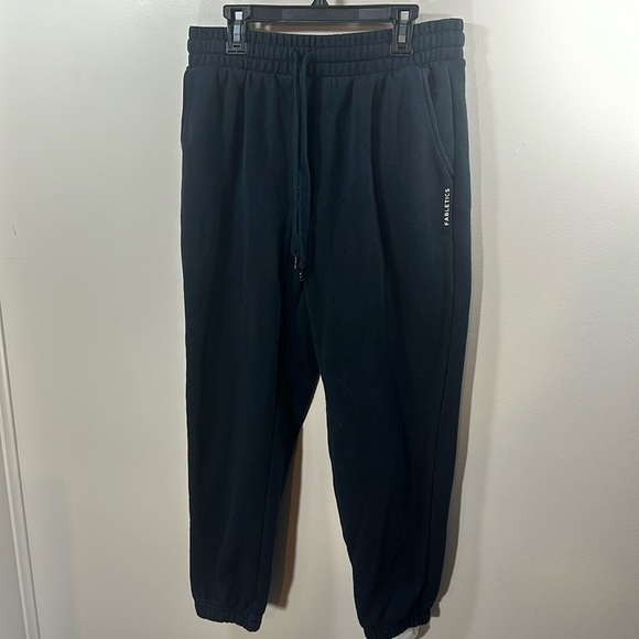Fabletics‎ Black Jogger Draw String Sweatpants Size Medium - Picture 1 of 6